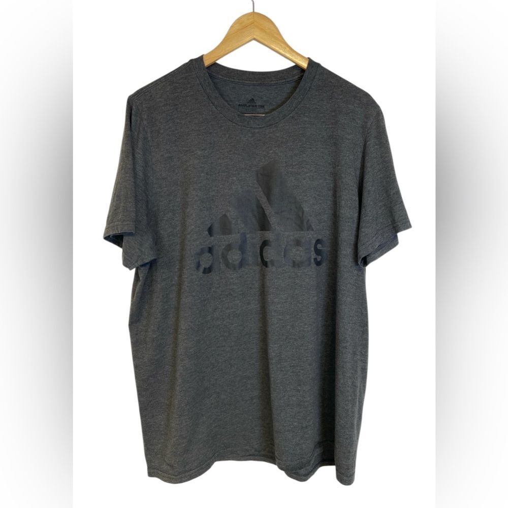 Adidas Amplifier Men's Gray and Black Tee Size XL